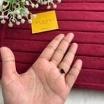 Beautiful black oval stone Adjustable waterproof imported golden ring✨