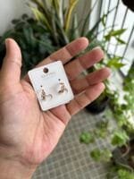 Trendy Beautiful Rosegold Earrings 🌸 - Image 2