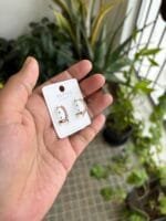 Stainless steel Beautiful Bali Earrings 🌟 - Image 3