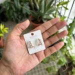 Trendy Beautiful Rosegold Earrings 🌸