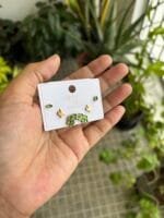 Trendy Beautiful leaf and bird design earrings combo🍃