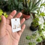 Beautiful heart design hoop earrings ❣️1574