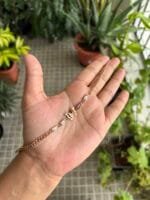 Stainless steel Beautiful Rosegold butterfly design bracelet 🌸