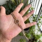 Stainless steel Beautiful tree design Rosegold bracelet 🌸