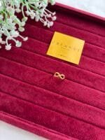 Stainless steel Beautiful infinity design adjustable ring 🌸 1607 - Image 3