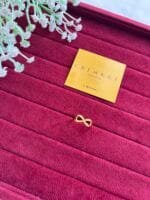 Stainless steel Beautiful infinity design adjustable ring 🌸 1607 - Image 4