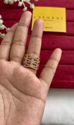 Beautiful Rosegold statement Adjustable Ring🌸