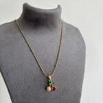 Stainless steel Beautiful cherry design Necklace 🍒