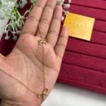 Beautiful infinity design Golden Necklace 😍