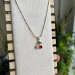 Stainless steel Beautiful cherry design necklace 🍒 1619