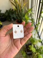 Beautiful Rosegold Earrings 🌸