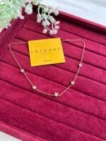 Stainless steel Beautiful flower design necklace 🌸 1635 - Image 2