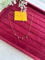 Beautiful star charming design Rosegold Necklace 🌟 - Image 2