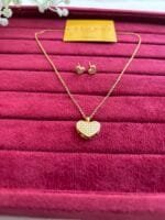 Beautiful heart design pendant set ♥️ 1646 - Image 3