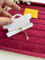 Beautiful Infinty design bracelet 😍 push and pull premium quality Golden🌟 - Image 4