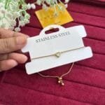 Beautiful heart design push and pull Golden bracelet ♥️😍