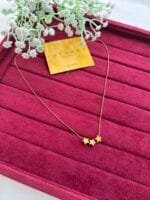 Beautiful star design Golden Necklace 😍🌟 - Image 2