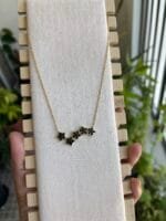 Beautiful dark green flower necklace 🌸 1638 - Image 3