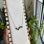 Beautiful Dark Green flower design Necklace♥️