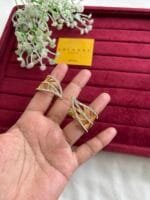 Beautiful Leaf design Open bangle♥️ - Image 3