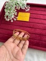 Beautiful flower open bangle 🌸 1645 - Image 4