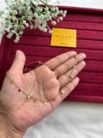 Stainless steel Beautiful charm Golden Necklace♥️