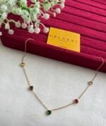 Stainless steel Beautiful multicolour heart design Necklace ♥️ - Image 3