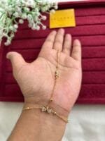 Stainless steel Beautiful Handchain Golden 🎀 - Image 2