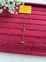 Stainless steel Beautiful Handchain Rosegold 🌸 - Image 4