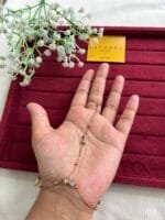 Stainless steel Beautiful Handchain Rosegold 🌸 - Image 2