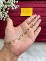 Stainless steel Beautiful flower bracelet 🌸 1705 - Image 5