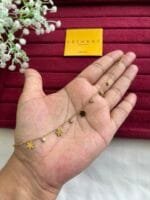 Stainless steel Beautiful flower bracelet 🌸 1705