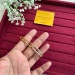 Stainless steel Beautiful Golden Open Bangle 🌸 1731