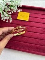 Beautiful Golden Open Bangle🌟