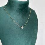 Beautiful flower design Golden Necklace