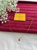 Beautiful Rose design Golden Necklace 🌹 - Image 4