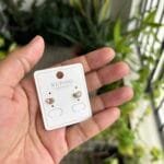 Trendy Beautiful heart design stud Earrings♥️