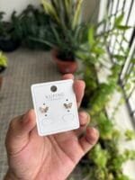 Stainless steel Beautiful butterfly earrings 🌸 1716