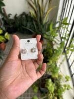 Beautiful square stone earrings 🌸 1714 - Image 3