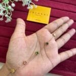 Stainless steel Beautiful flower design multicolour bracelet ♥️