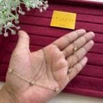 Beautiful Flower design Golden Necklace 🌟