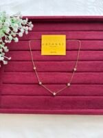 Beautiful Flower Golden Necklace 🌟 1735 - Image 3