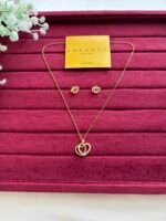 Beautiful Heart design pendant set♥️ - Image 3