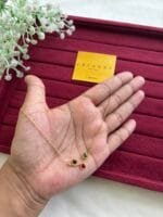 Beautiful heart design Golden Necklace ❤️‍🔥 - Image 2