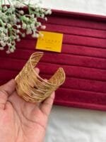 Trendy Beautiful Cuff type Open bangle ✨ - Image 4