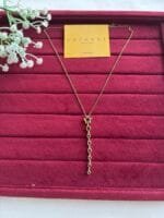 Beautiful star green stone necklace 🌟 - Image 2