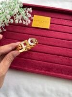 Beautiful premium imported Golden Open bangle 🌸 1769 - Image 3