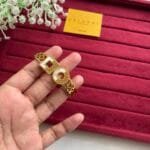 Beautiful premium imported Golden Open bangle 🌹