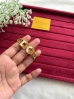 Beautiful premium imported Golden Open bangle 🌸 1769