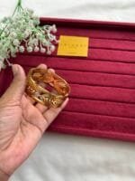 Beautiful imported Golden Open bangle 🌸1773 - Image 4